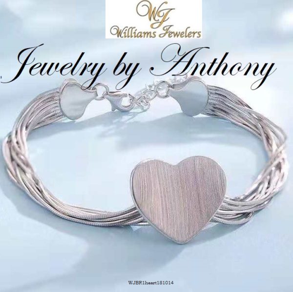 Multi-chain Heart bracelet  - Image 2