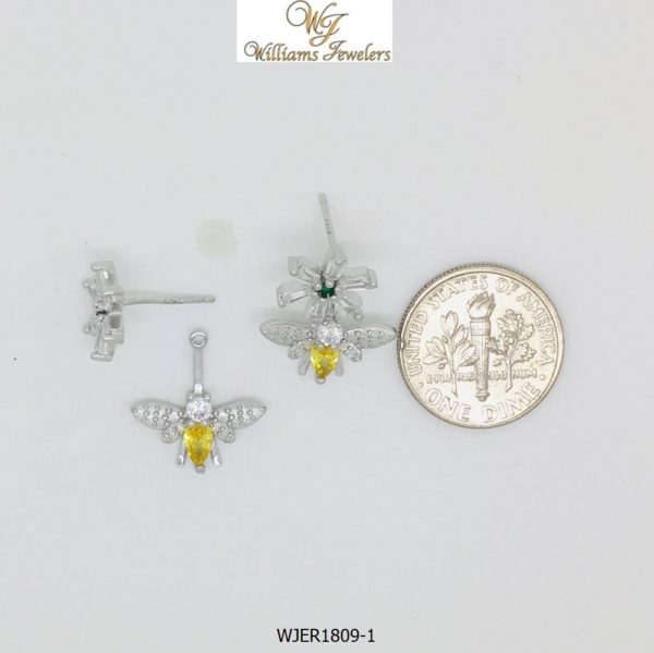 Bee to Flower earring - Image 2