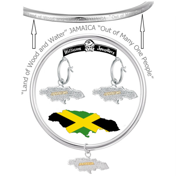 JAMAICA MAP BANGLE