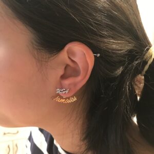 Jamaica & USA earring