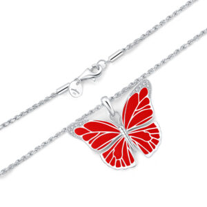 Enameledbutterflypendant