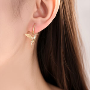 hummingbird earring