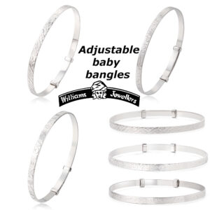 Adjustable baby bangles