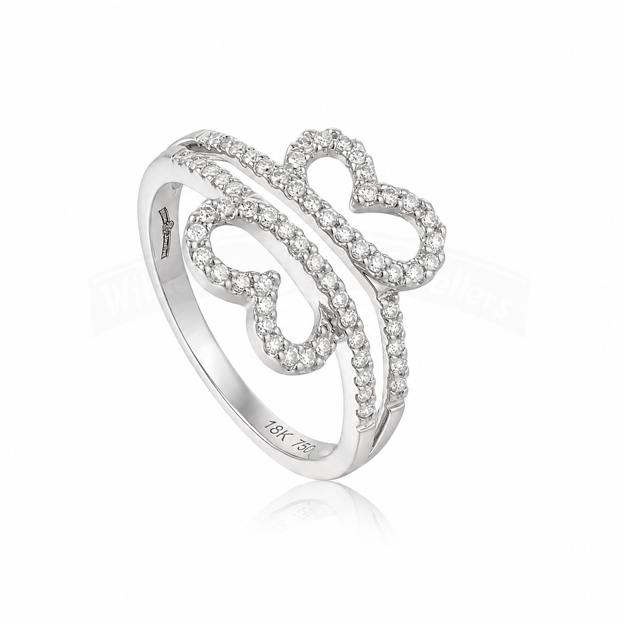 Two Hearts One Journey Ring