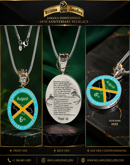 Jamaica independence pendant